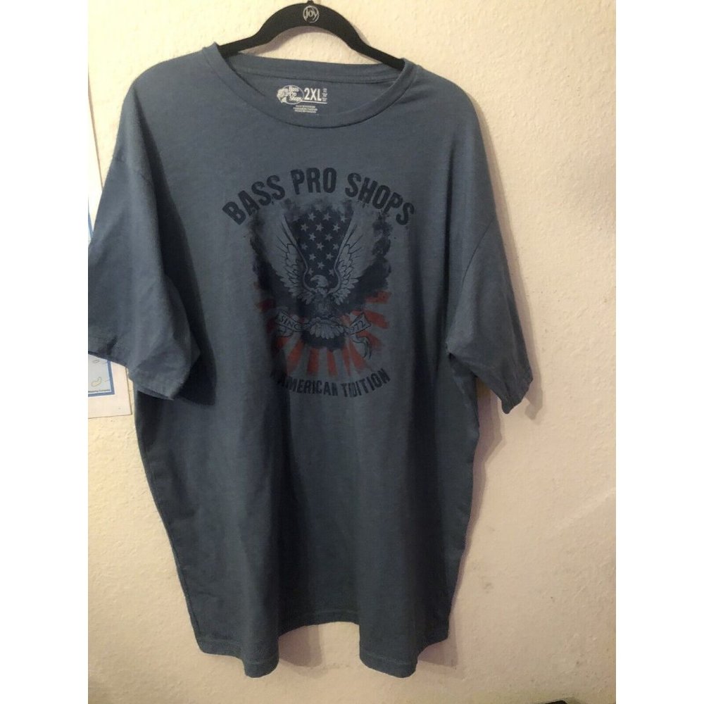 Brass Pro Shirt Mens 2X Gray